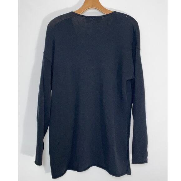 Chaval Classics 100% v-Neck Cotton Sweater - Size M/L - Made in USA - Picture 2 of 7